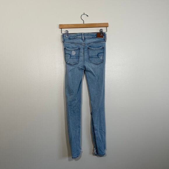 American Eagle • Distressed Skinny Jeans Next Level Stretch - Picture 5 of 7